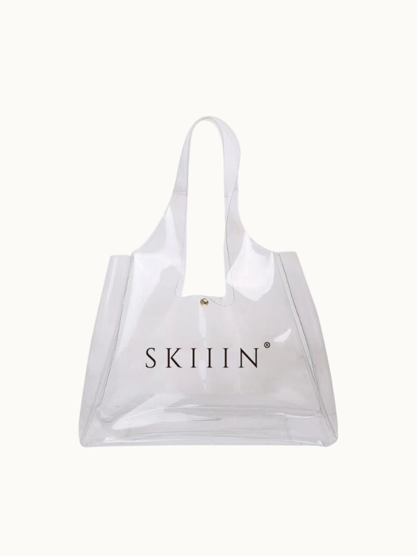 Skiiin SKIIIN PVC Tote Bag – Large Waterproof Everyday Tote