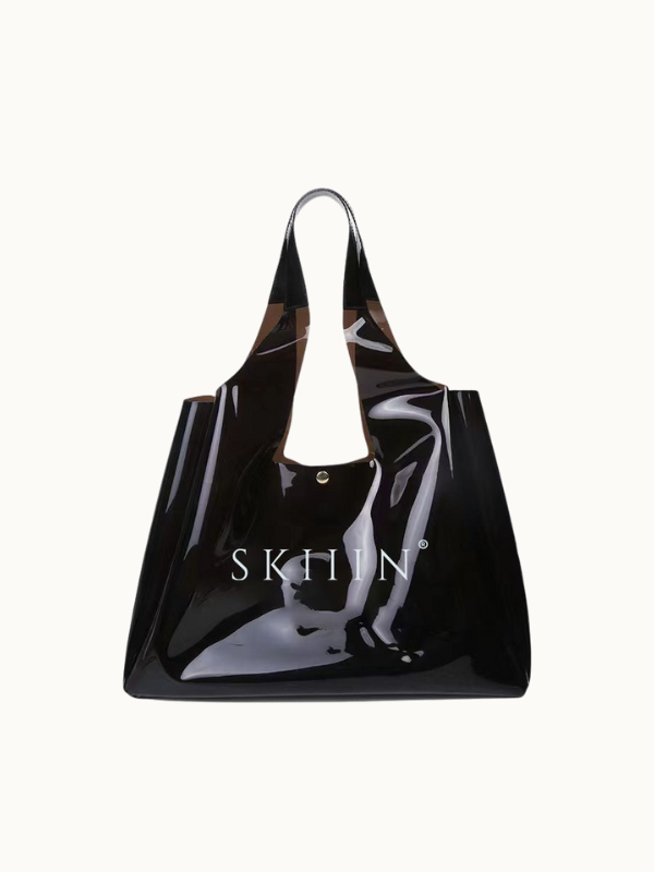 skiiin SKIIIN PVC Tote Bag – Large Waterproof Everyday Tote
