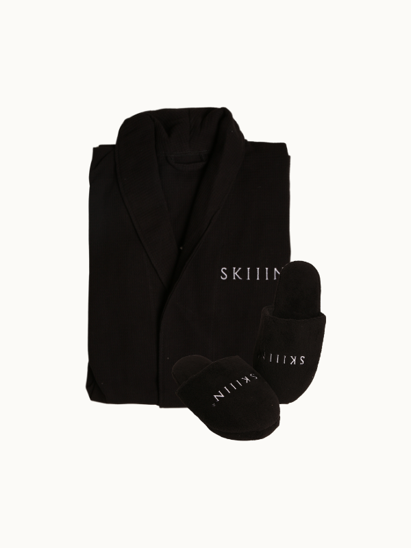 skiiin SKIIIN Robe & Slipper Duo – Luxury Loungewear Set
