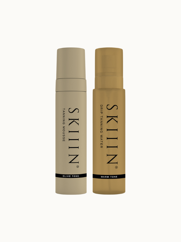 skiiin SKIIIN The Tanning Duo - Tanning Mousse & Drip Water Tanning Set