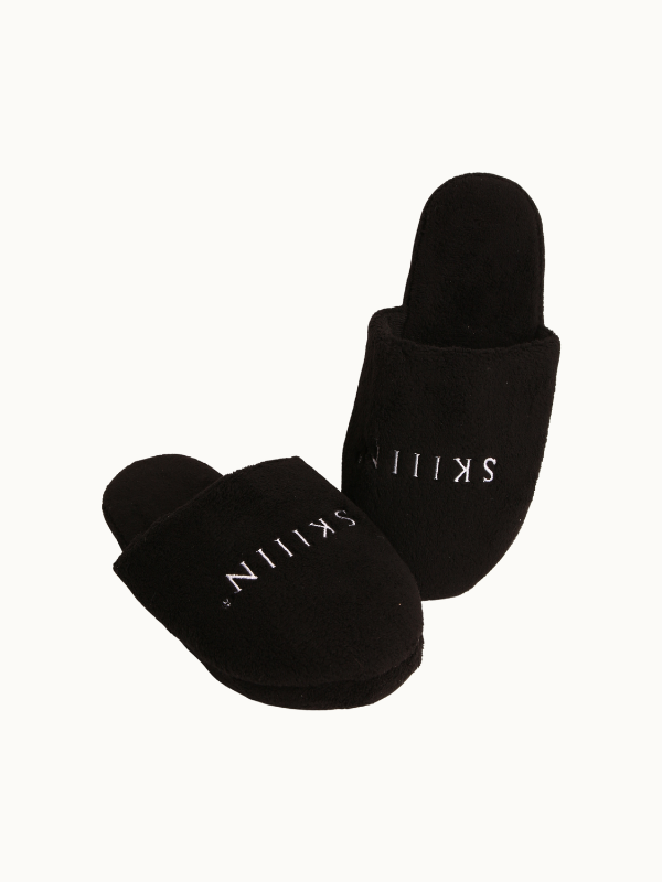 skiiin SKIIIN Towelling Slippers - Soft Luxury Slippers for Tanning & Relaxation
