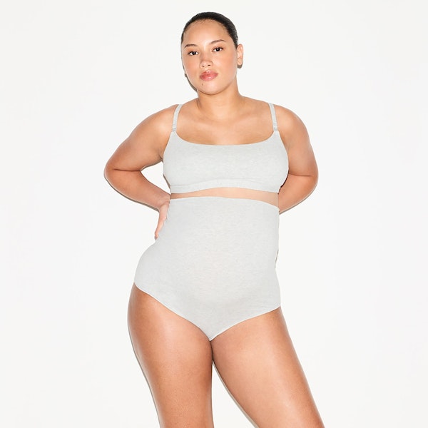 Skims COTTON JERSEY MATERNITY NURSING SCOOP BRALETTE 2-PACK