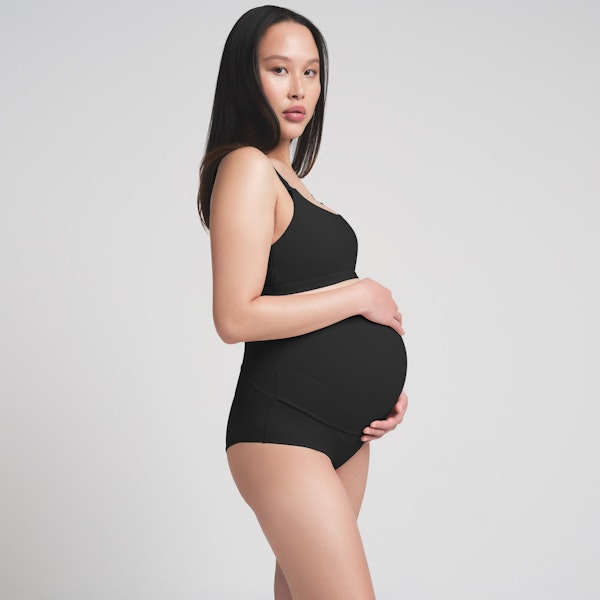 Skims FITS EVERYBODY MATERNITY BANDED HIGH-WAISTED BRIEF