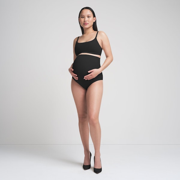 skims FITS EVERYBODY MATERNITY BANDED HIGH-WAISTED BRIEF