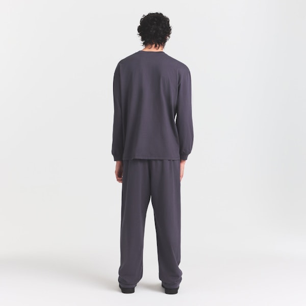 Skims HEAVYWEIGHT COTTON MENS RELAXED LONG SLEEVE T-SHIRT