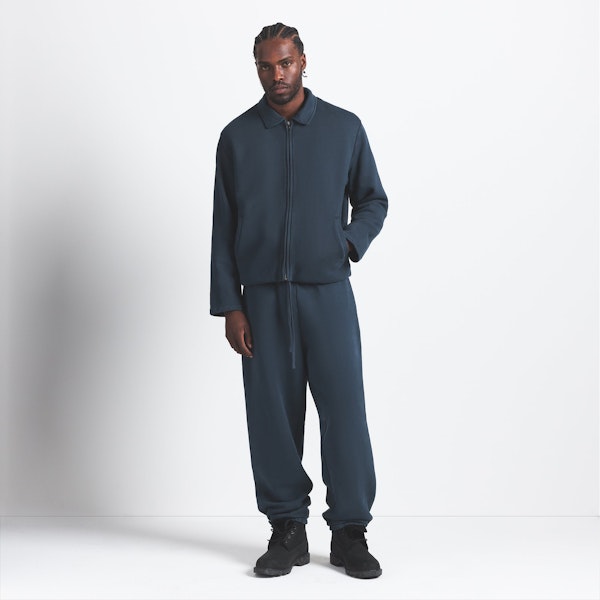 Skims HEAVYWEIGHT FLEECE MENS SHERPA-LINED ZIP UP JACKET