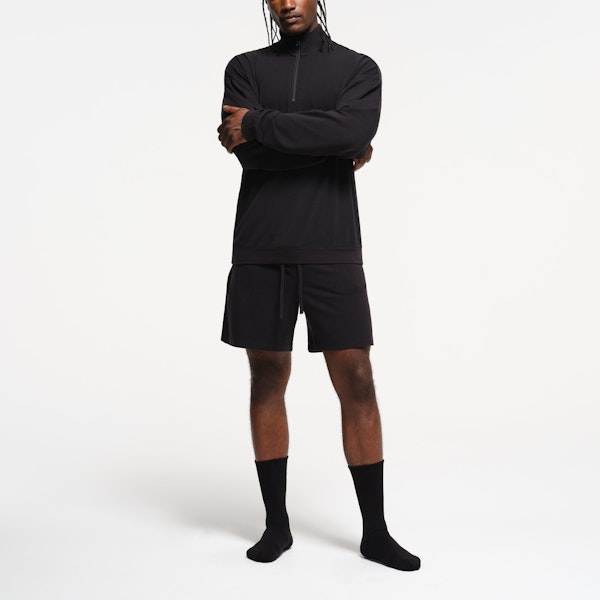 Skims JERSEY LOUNGE MENS RELAXED QUARTER ZIP PULLOVER