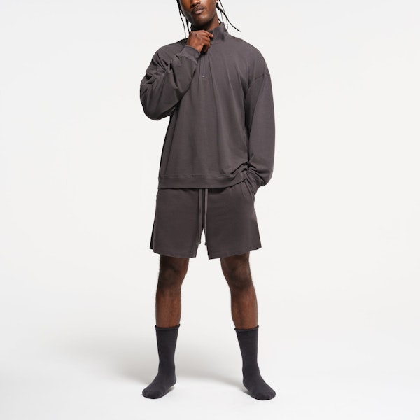 Skims JERSEY LOUNGE MENS RELAXED QUARTER ZIP PULLOVER