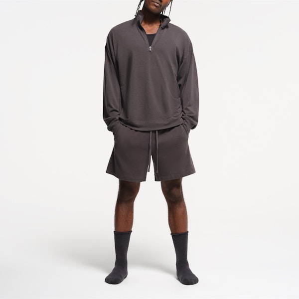 skims JERSEY LOUNGE MENS RELAXED QUARTER ZIP PULLOVER