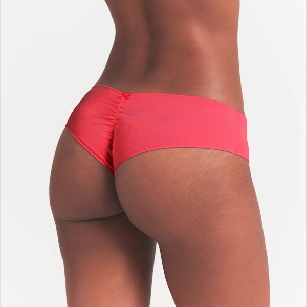 Skims LIGHTWEIGHT COTTON RUCHED BACK HIPSTER 10-PACK