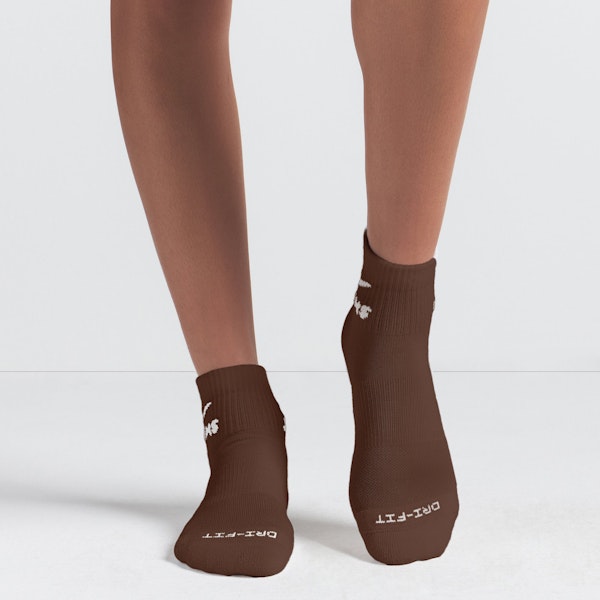 Skims NikeSKIMS ACCESSORIES DRI-FIT QUARTER CREW SOCK 3-PACK