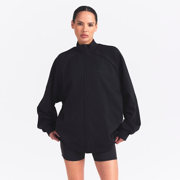 Skims NikeSKIMS MATTE TRICOT OVERSIZED TRACK JACKET