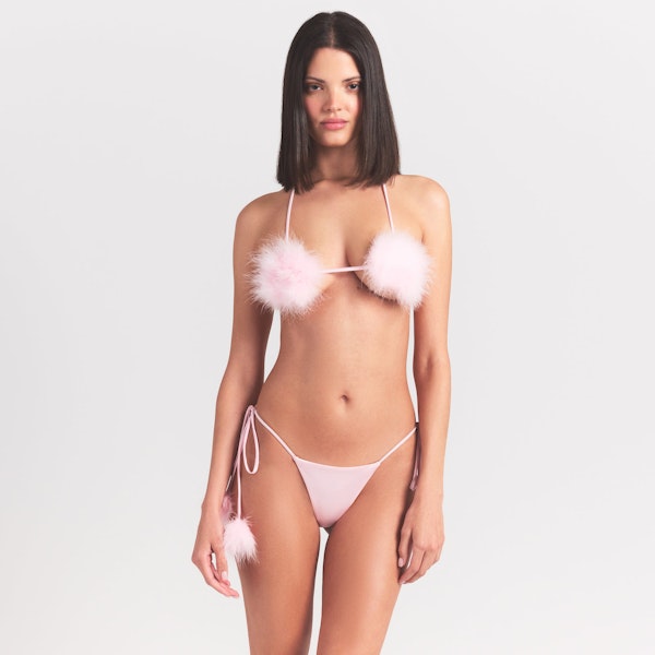 Skims NOVELTY INTIMATES POM POM BRALETTE AND THONG SET