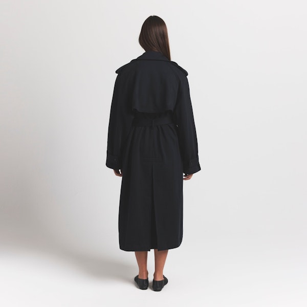 Skims BOYFRIEND FLEECE OVERSIZED TRENCH COAT