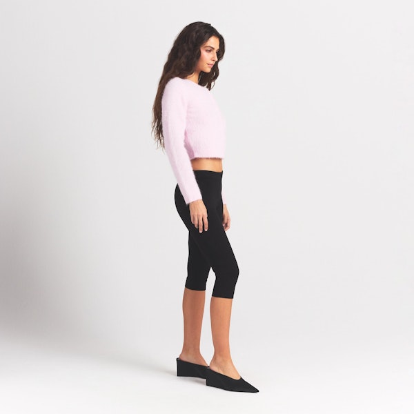 Skims BRUSHED ALPACA LONG SLEEVE CARDIGAN