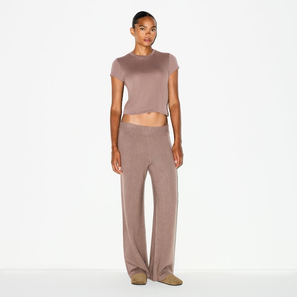 Skims CASHMERE WIDE LEG PANT