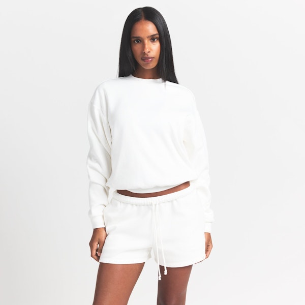 Skims COTTON FLEECE CLASSIC CREWNECK