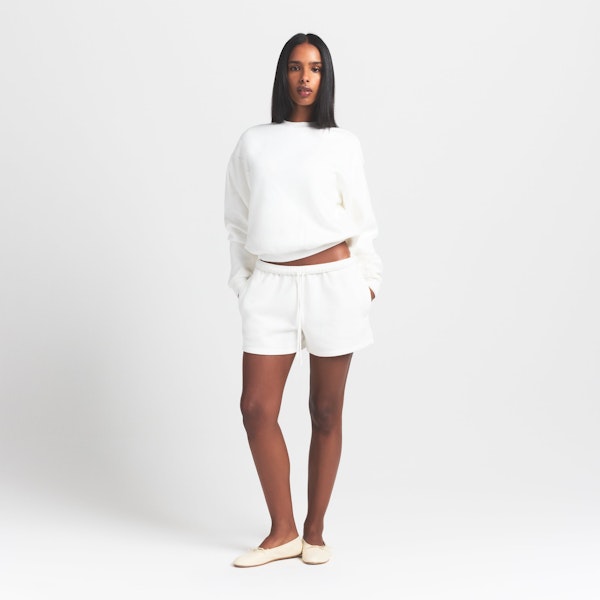 skims COTTON FLEECE CLASSIC CREWNECK