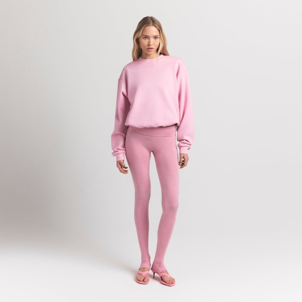 skims COTTON FLEECE CLASSIC CREWNECK