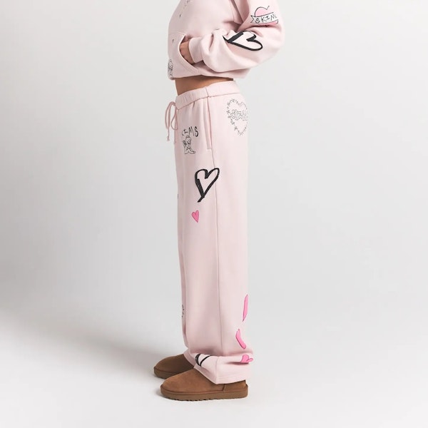 Skims COTTON FLEECE CLASSIC STRAIGHT LEG PANT