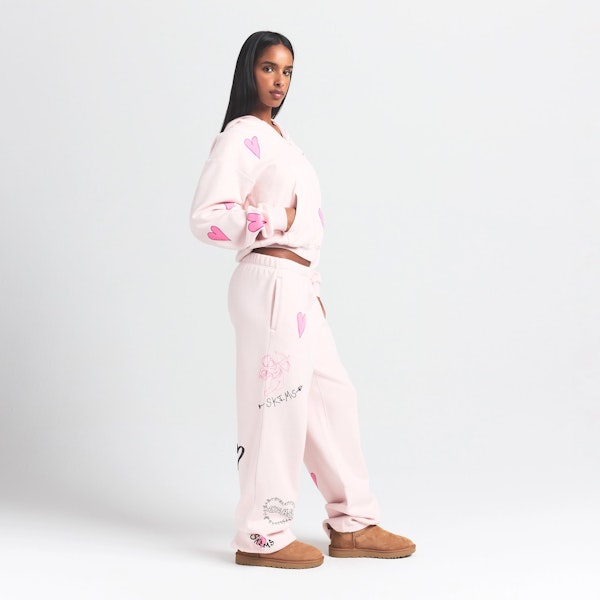 Skims COTTON FLEECE CLASSIC ZIP UP HOODIE