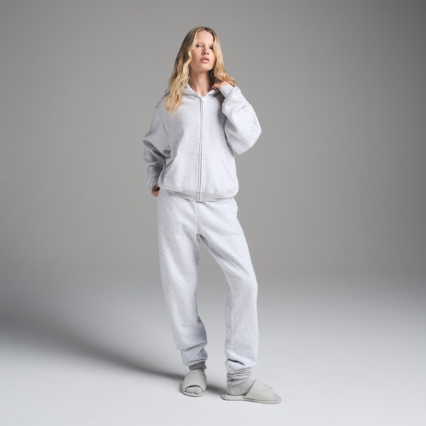 Skims COTTON FLEECE CLASSIC ZIP UP HOODIE