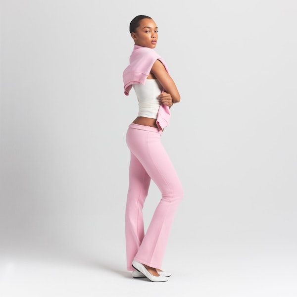 Skims COTTON FLEECE SLIM PANT