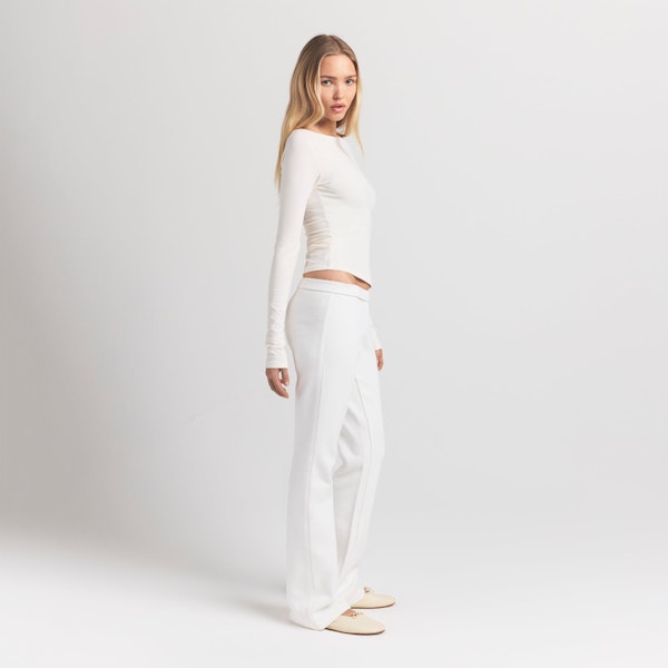 Skims COTTON FLEECE SLIM PANT