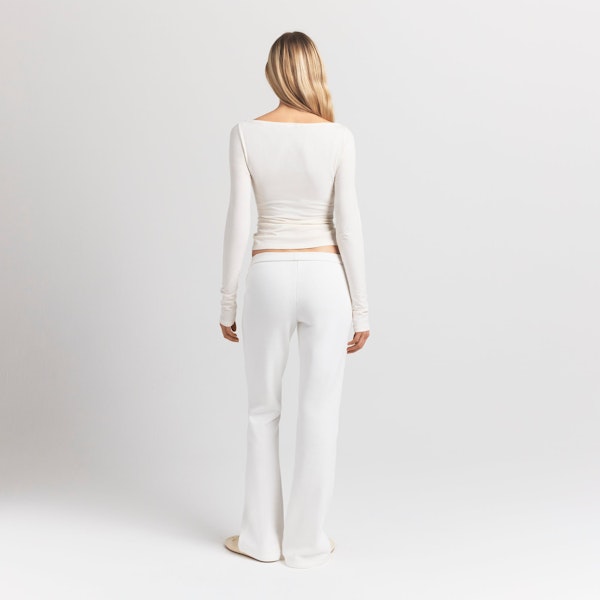 Skims COTTON FLEECE SLIM PANT