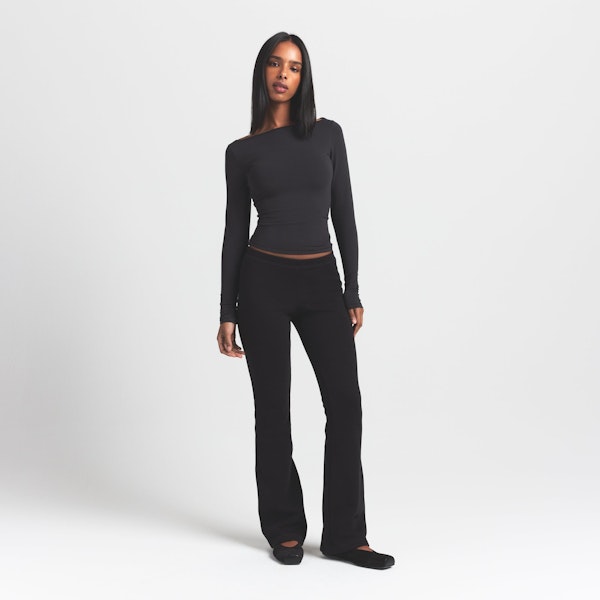 Skims COTTON FLEECE SLIM PANT