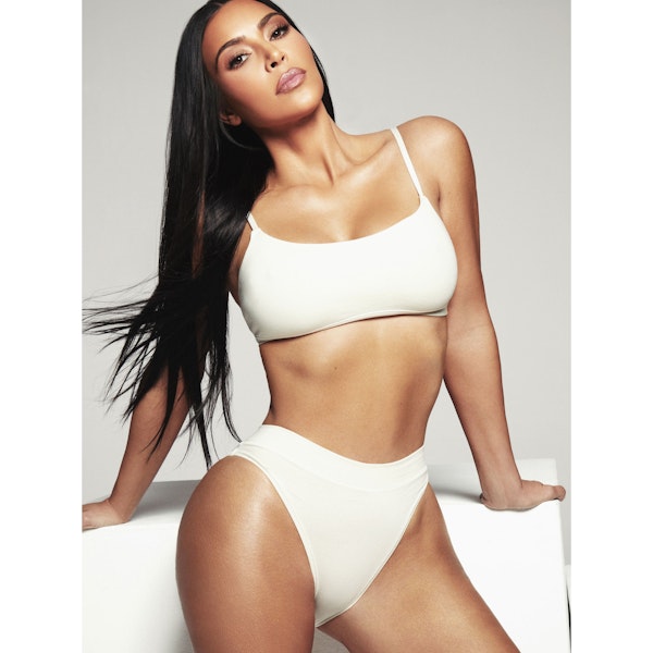 Skims COTTON JERSEY CHEEKY TANGA