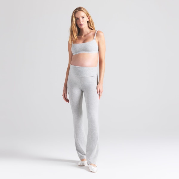 Skims COTTON JERSEY MATERNITY FOLDOVER PANT