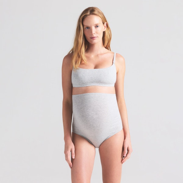Skims COTTON JERSEY MATERNITY HIGH-WAISTED BRIEF