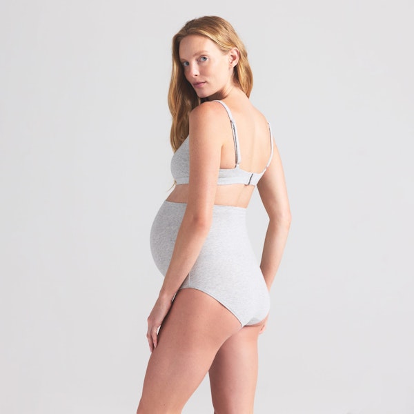 skims COTTON JERSEY MATERNITY HIGH-WAISTED BRIEF
