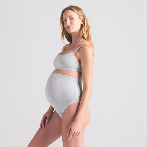 skims COTTON JERSEY MATERNITY HIGH-WAISTED THONG