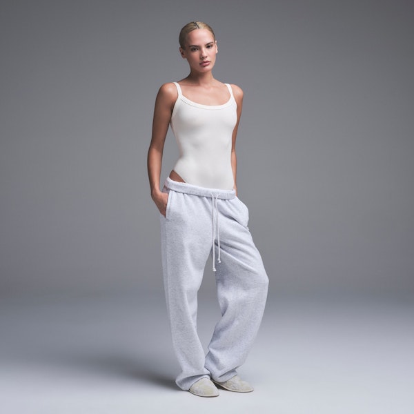 Skims COTTON JERSEY SCOOP NECK BODYSUIT