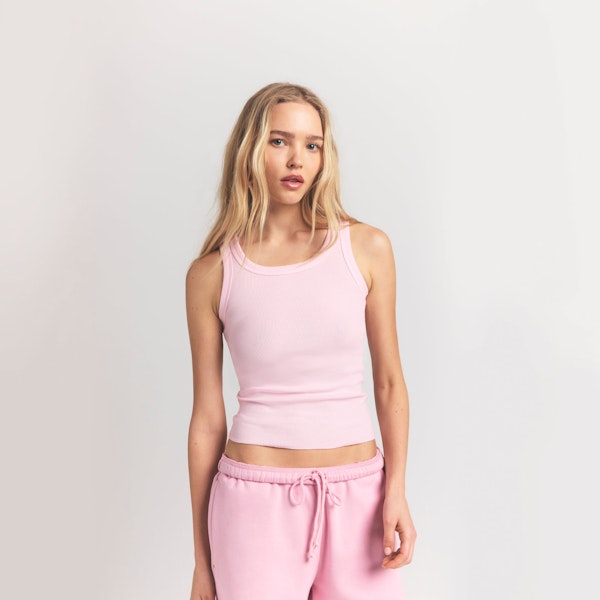 Skims COTTON RIB SCOOP NECK TANK