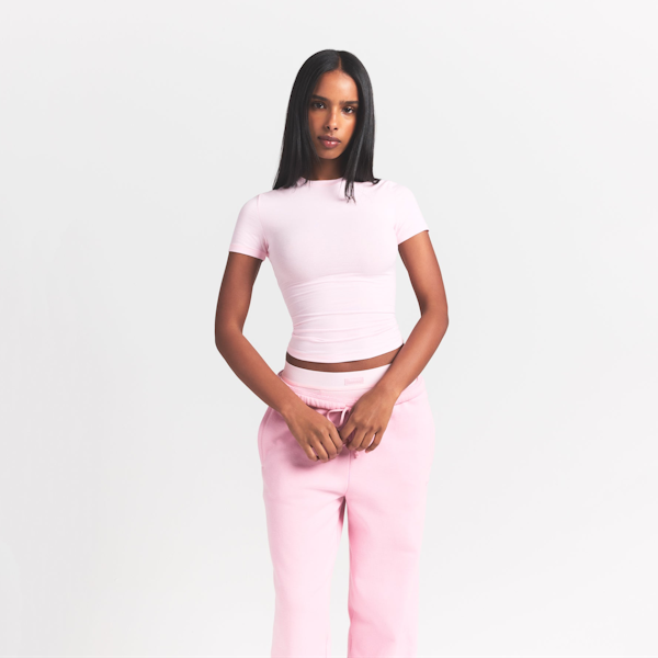 Skims COTTON RIB T-SHIRT