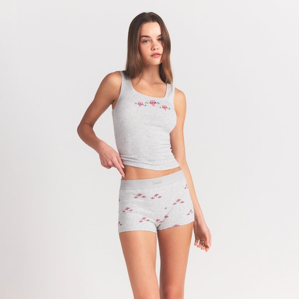 Skims COTTON RIB TANK AND SHORT SET