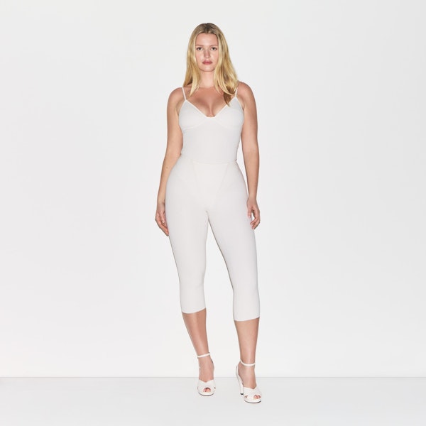 Skims COTTON SHAPEWEAR THONG BODYSUIT