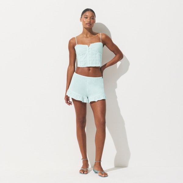 skims COTTON VOILE SHORT