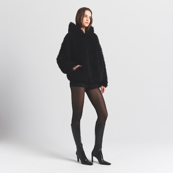 Skims FAUX FUR HOODIE