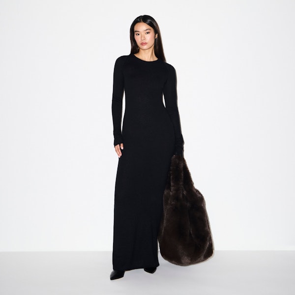 skims FEATHERWEIGHT CASHMERE LONG DRESS