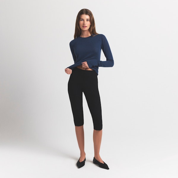 skims FEATHERWEIGHT CASHMERE LONG SLEEVE TOP