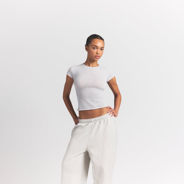 Skims FEATHERWEIGHT CASHMERE TEE