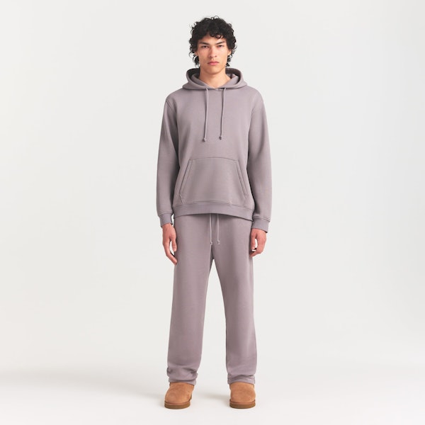 skims FLEECE LOUNGE MENS CLASSIC HOODIE