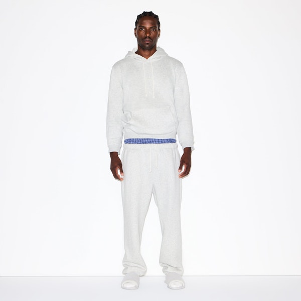 skims FLEECE LOUNGE MENS CLASSIC HOODIE