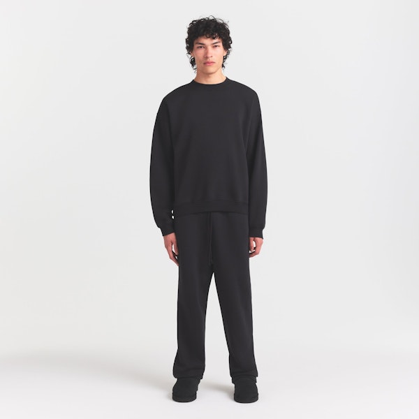 skims FLEECE LOUNGE MENS RELAXED CREWNECK