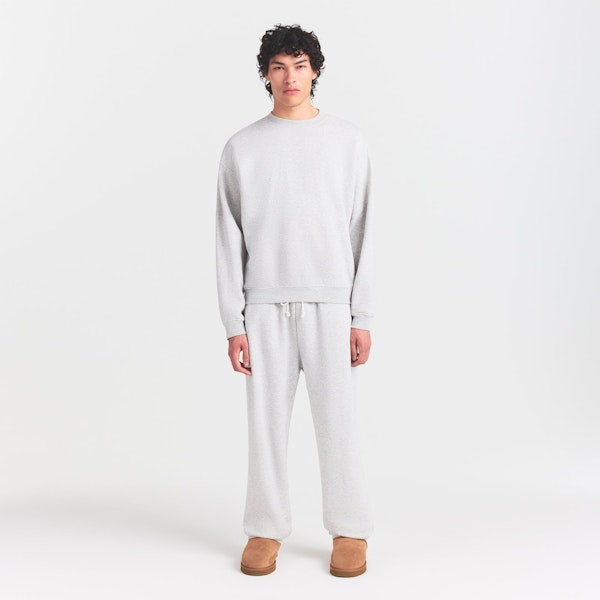 skims FLEECE LOUNGE MENS RELAXED CREWNECK