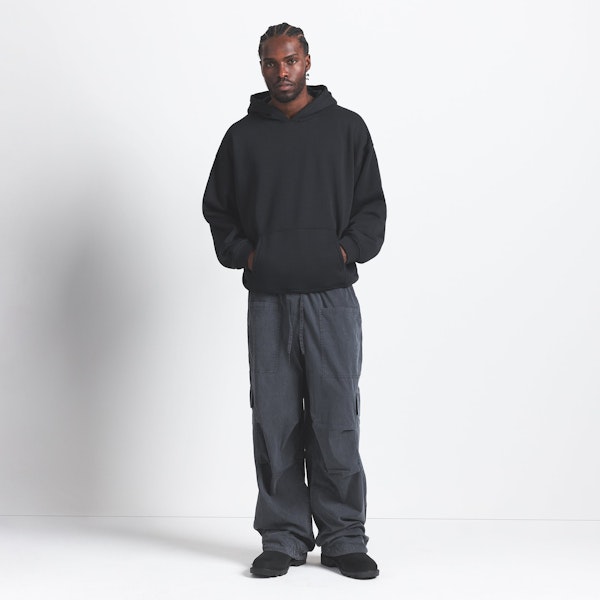 skims FLEECE LOUNGE MENS RELAXED HOODIE